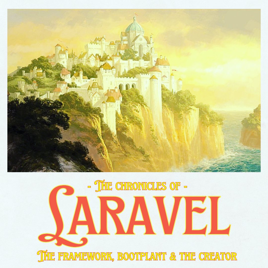 The chronicles of Laravel, the framework, Bootplant & the creator! 
Where did the framework get his name from…

#php #laravel #webdeveloper #webdevelopment #web #programmer #programming #code #framework #coder #coderlife #developer #javascript #digital #webdesign  #webdesigner #techie #technology #internet #website #drupal #symfony #mvc #narnia #computer #computerhistory #computerscience #history #historyfacts #java