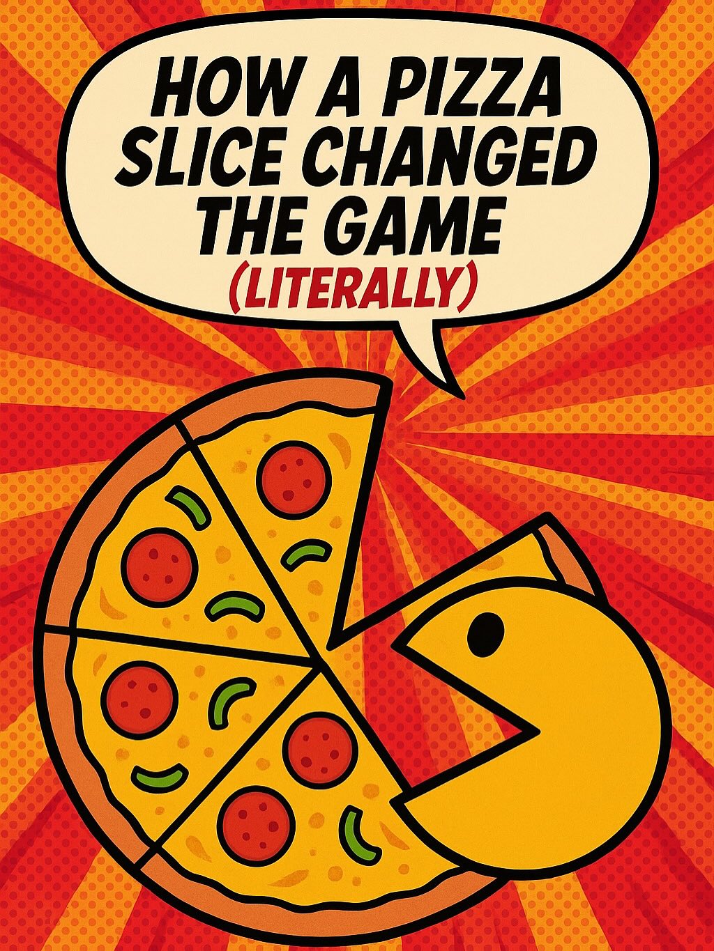 🍕🎮 Fun fact: Pac‑Man’s name started with a pizza! In 1980, Namco designer Toru Iwatani was hungry and doodled a pizza with one slice missing; that sketch became our yellow hero. He was first called ‘Puck‑Man’, after the Japanese onomatopoeia “paku paku” (the sound of munching), but for the U.S. release the name was tweaked to ‘Pac‑Man’ to deter mischievous arcade scribblers. Since then he’s been chomping dots and dodging ghosts as an arcade legend. Game over? Never.

#PacMan #RetroGaming #Gami