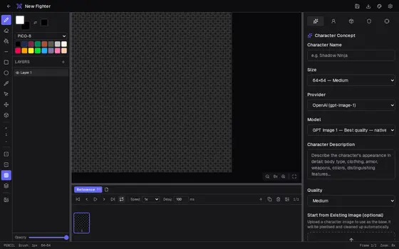 SpriteLab screenshot